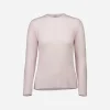 Allude Cashmere Sweater in Rose