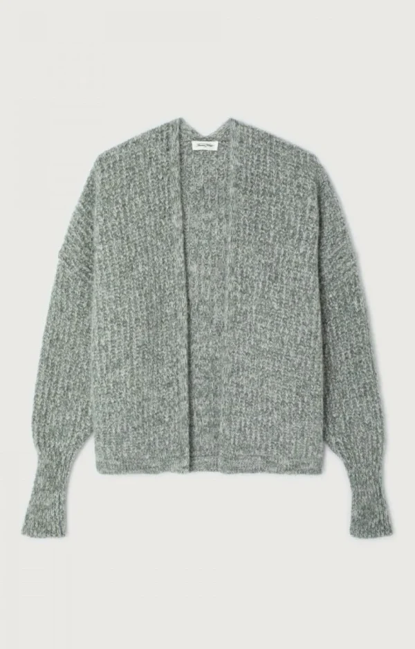 AMERICAN VINTAGE CARDIGAN EAST MOULDED TURTLE
