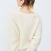 AMERICAN VINTAGE EAST PULLOVER PEARL MELANGE