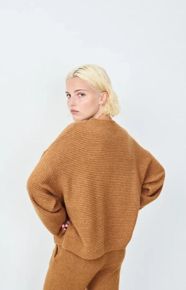 American Vintage Pullover Raxow Brunette Chine