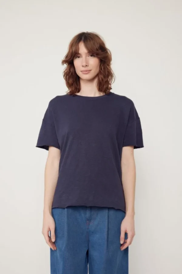 American Vintage Sonoma T-Shirt Vintage Navy Blue