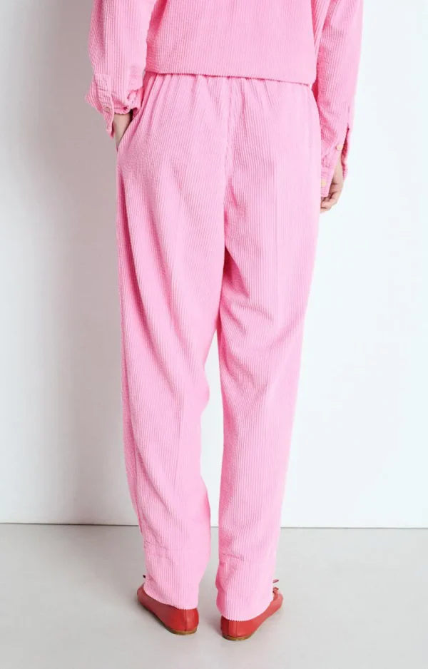 AMERICAN VINTAGE TROUSERS PADOW  VINTAGE BUBBLEGUM
