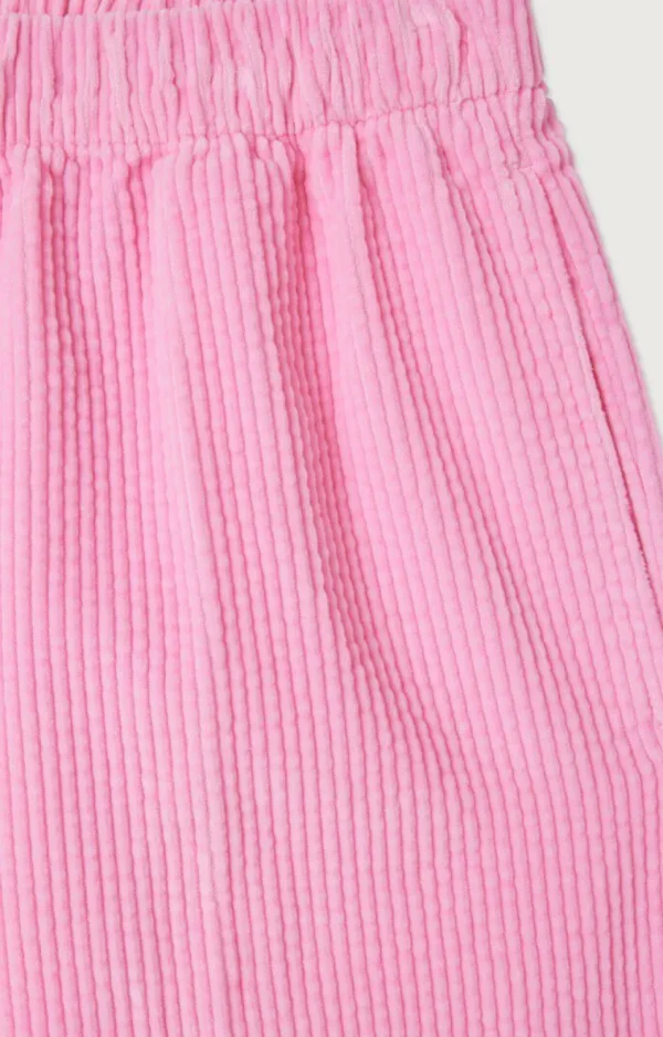 AMERICAN VINTAGE TROUSERS PADOW  VINTAGE BUBBLEGUM