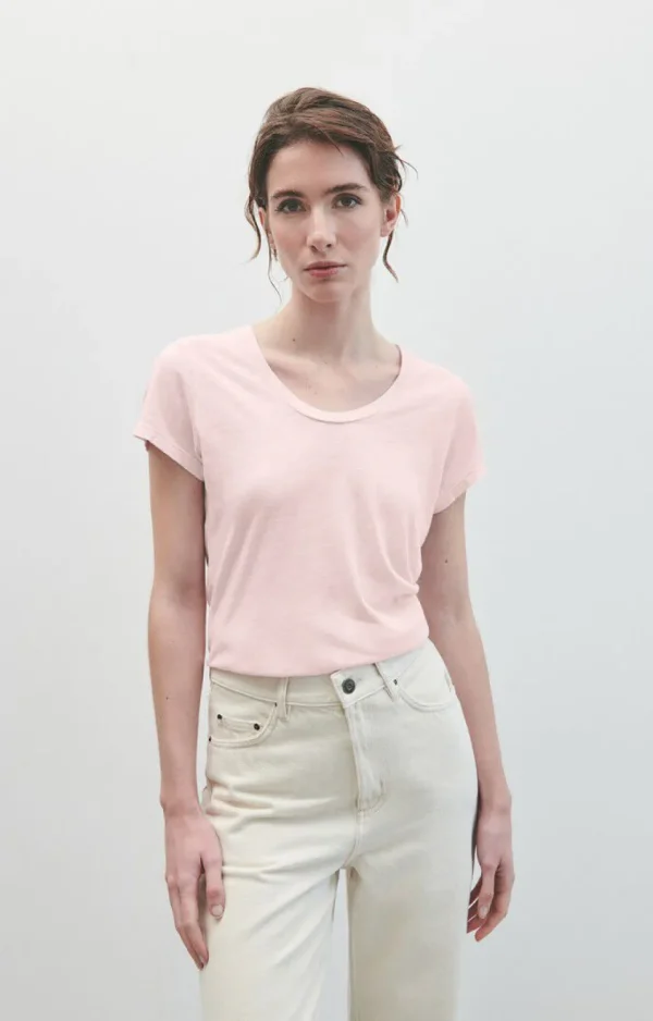 American Vintage Women's T-shirt Jacksonville Vintage Marshmallow