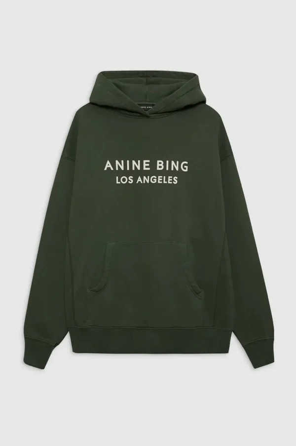 Anine Bing Alto Hoodie Dark Olive