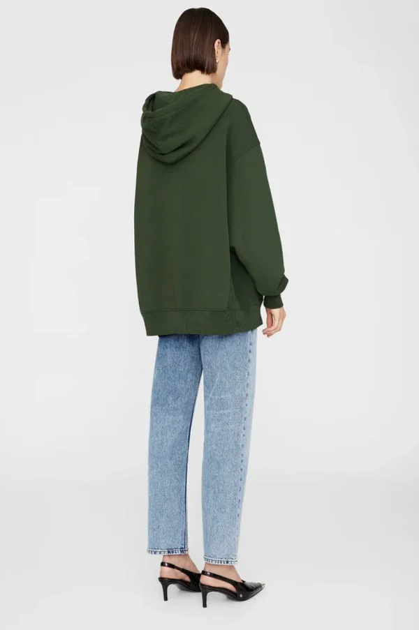 Anine Bing Alto Hoodie Dark Olive