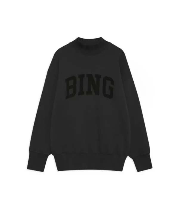 Anine Bing Bradie Sweatshirt Black