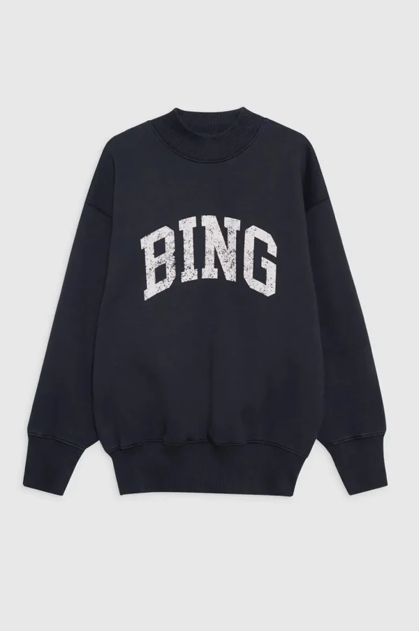 Anine Bing Bradie Sweatshirt Bing Navy
