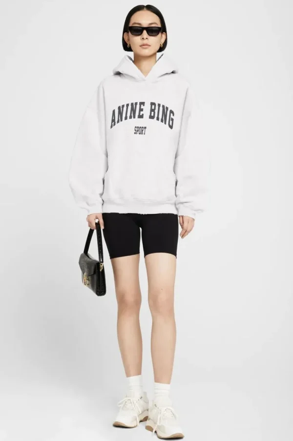 Anine Bing Harvey Sweatshirt Heather Grey