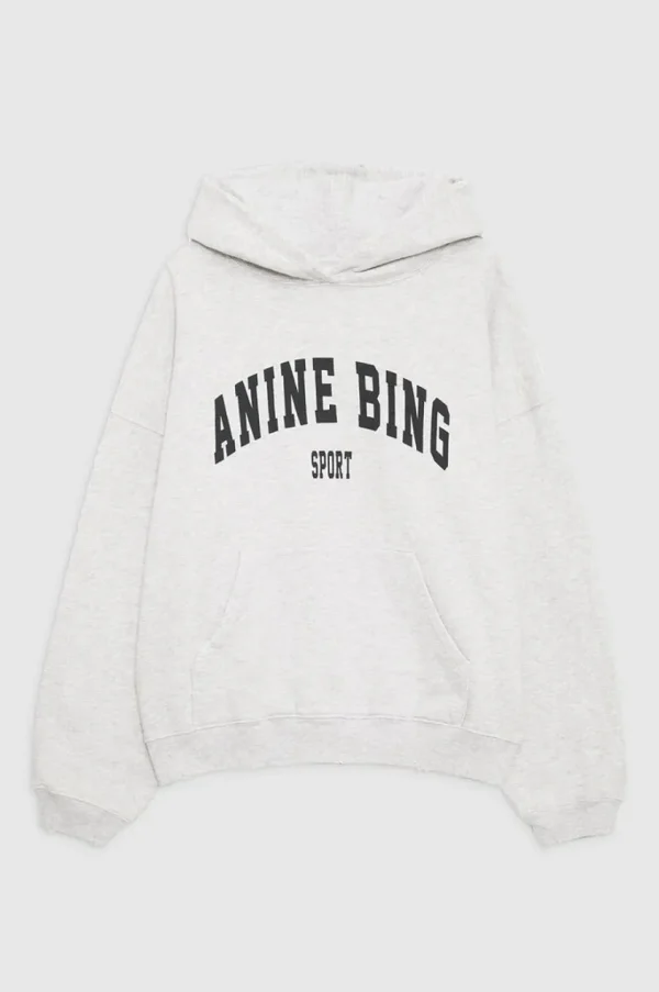Anine Bing Harvey Sweatshirt Heather Grey