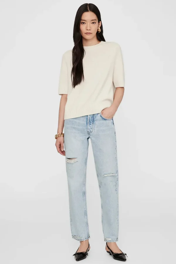 Anine Bing Jackson Sweater Ivory