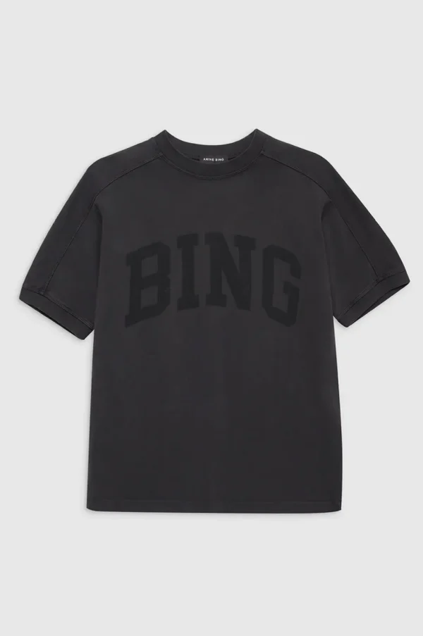 Anine Bing Jaylin T-shirt Bing Vintage Black