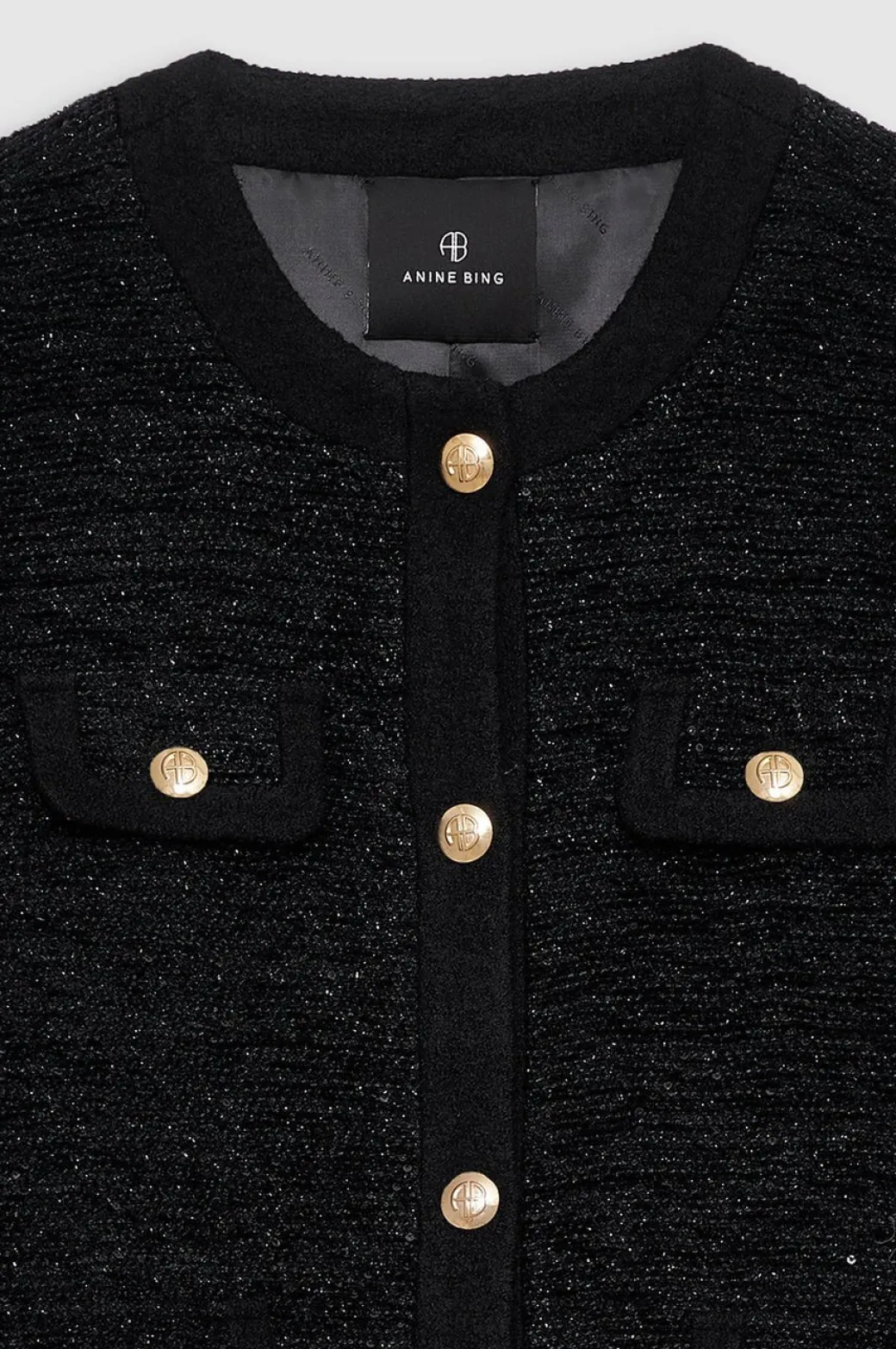 anine_bing_lydia_jacket_b_1.webp Anine Bing Lydia Jacket Black Shine