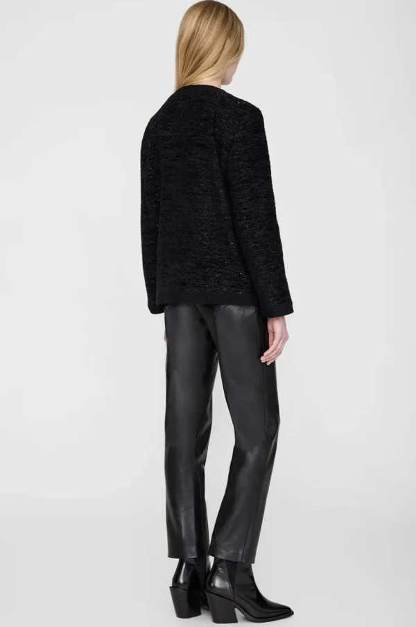 Anine Bing Lydia Jacket Black Shine
