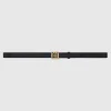 Anine Bing Monogram Belt Black