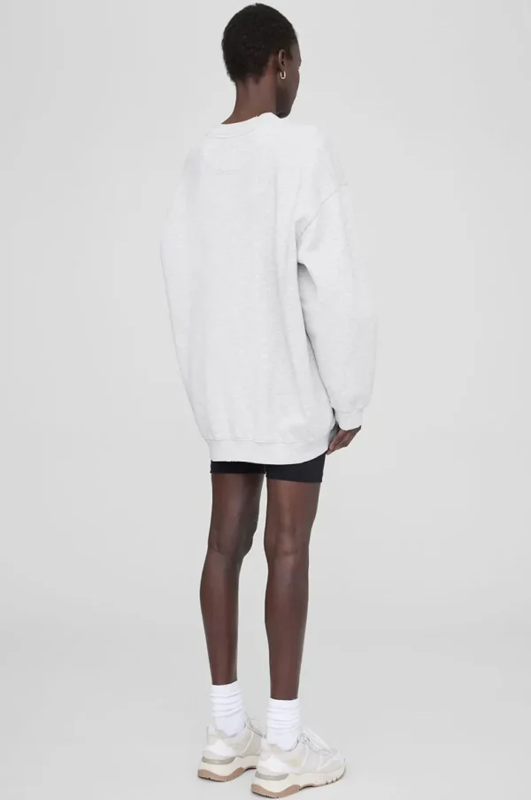 Anine Bing Tyler Sweatshirt - Heather Grey