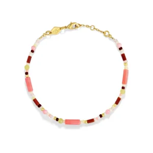 ANNI LU CANDYFLOSS BRACELET TEABERRY