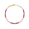 ANNI LU TIE DYE BRACELET BERRY
