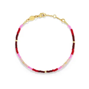 ANNI LU TIE DYE BRACELET BERRY