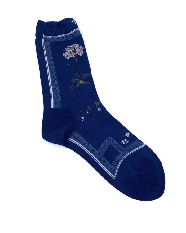 Antipast Socks Botanical Blue