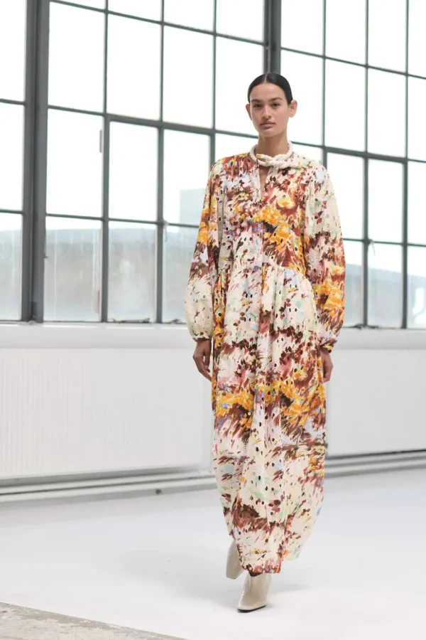 Britt Sisseck Serenade Kumquat Sangallo Dress