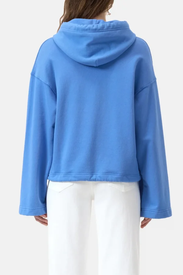 CLOSED HOODIE WITH EMBROIDERY