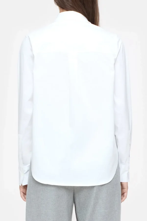 Closed Poplin Blouse White