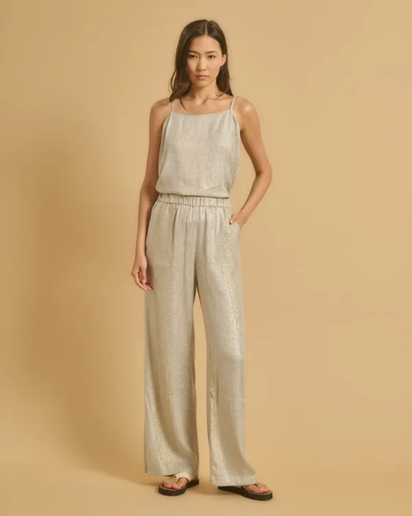 Diega Pants Portorico Dore Argent