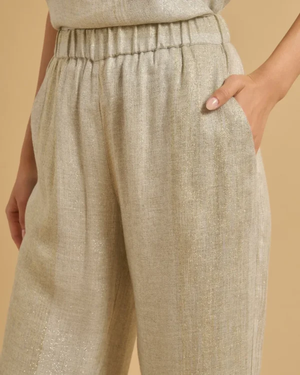 Diega Pants Portorico Dore Argent
