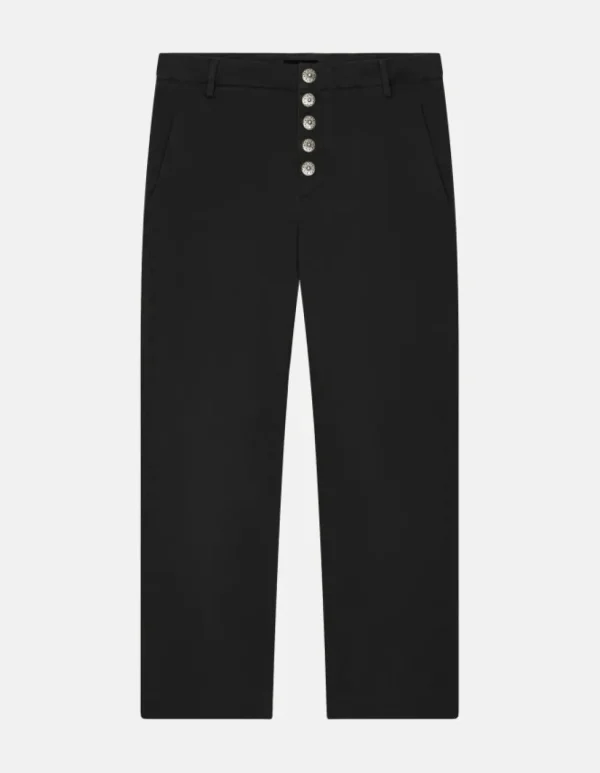 Dondup Nima Brushed Cotton Black