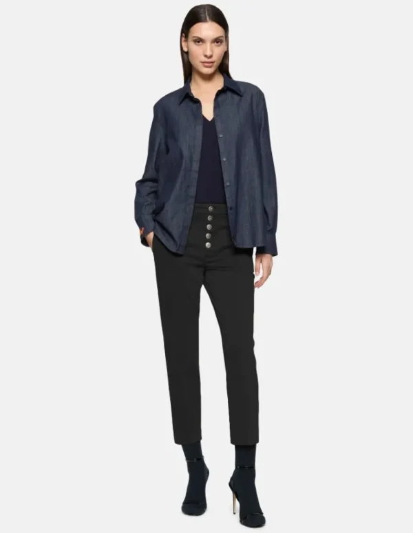 Dondup Nima Brushed Cotton Black