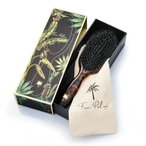Fan Palm Boar- & Nylon Brush Turtle