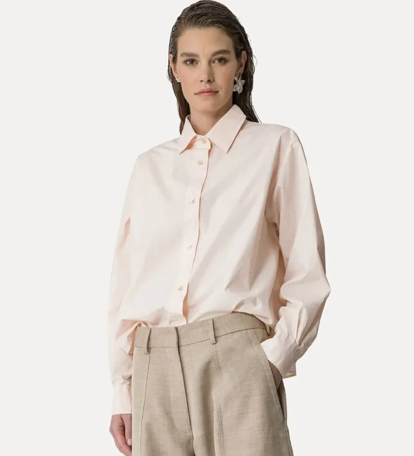 forte_forte boxy–fit shirt in poplin