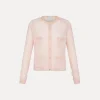 forte_forte brushed baby surl alpaca cardigan oyster