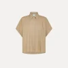 forte_forte cotton popline boxy sleeveless shirt