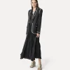 forte_forte pliss' skirt black