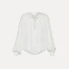 forte_forte "pearl suite" boho shirt  white