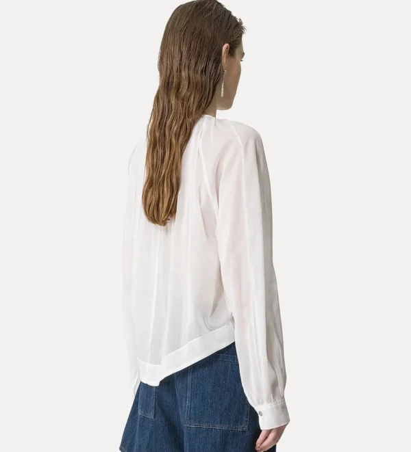 forte_forte "pearl suite" boho shirt  white