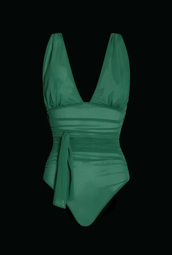 HANNE BLOCH EMERALD TULLE BADEDRAGT