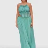HANNE BLOCH OCEAN SILK TULLE NEDERDEL