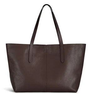 Infinito Karin Leather Tote/Shopper Testa Moro