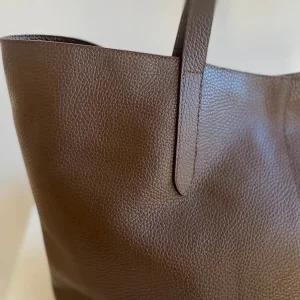 Infinito Karin Leather Tote/shopper Cacao