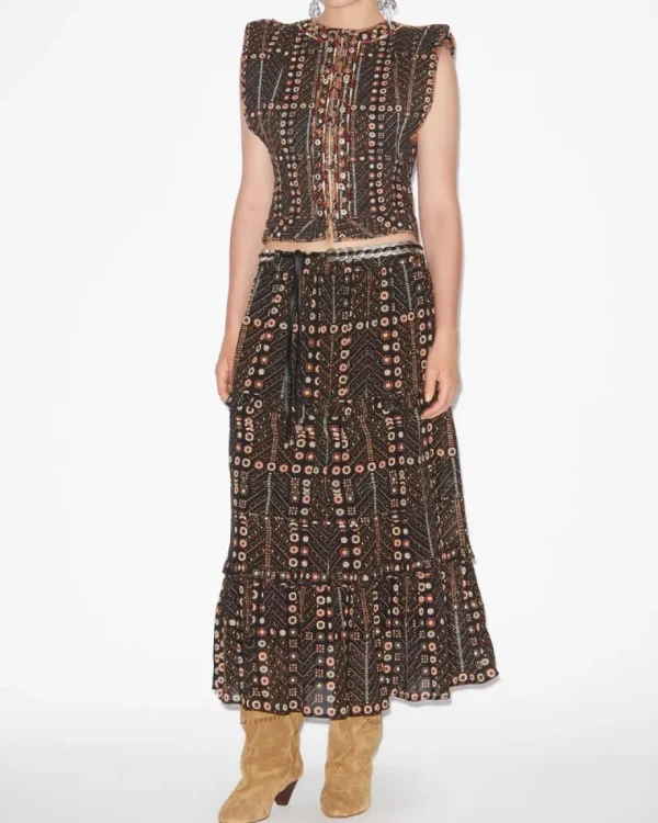 Isabel Marant Diya Skirt Black