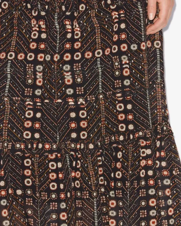 Isabel Marant Diya Skirt Black