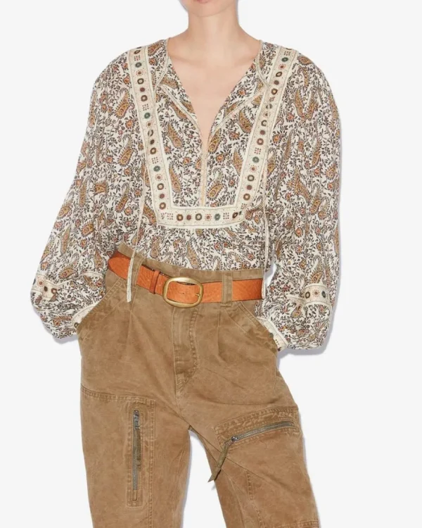 Isabel Marant Gayle Top Ecru
