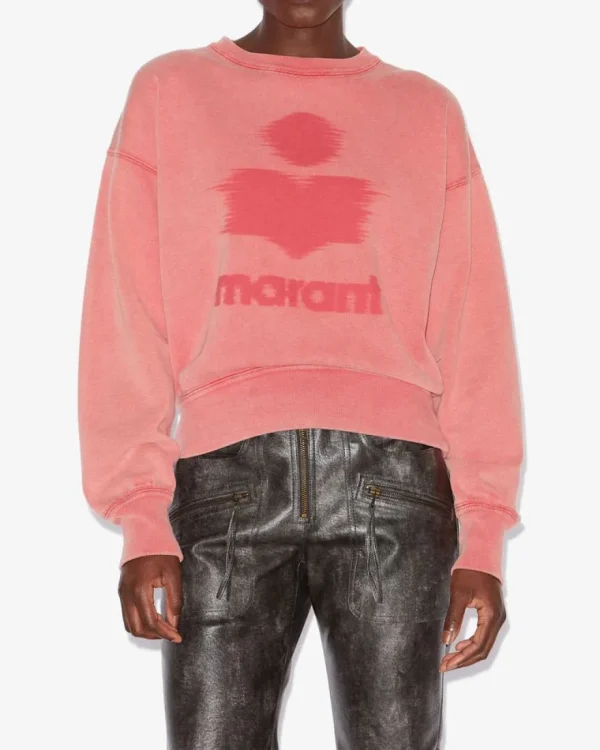 Isabel Marant Mobyli Sweatshirt Coral