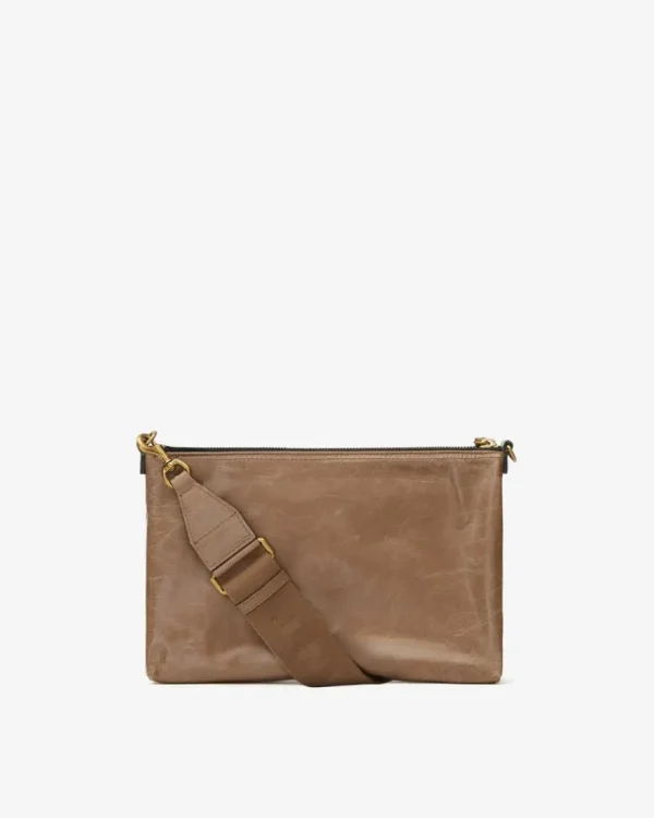 Isabel Marant Nessah Bag Dark Khaki