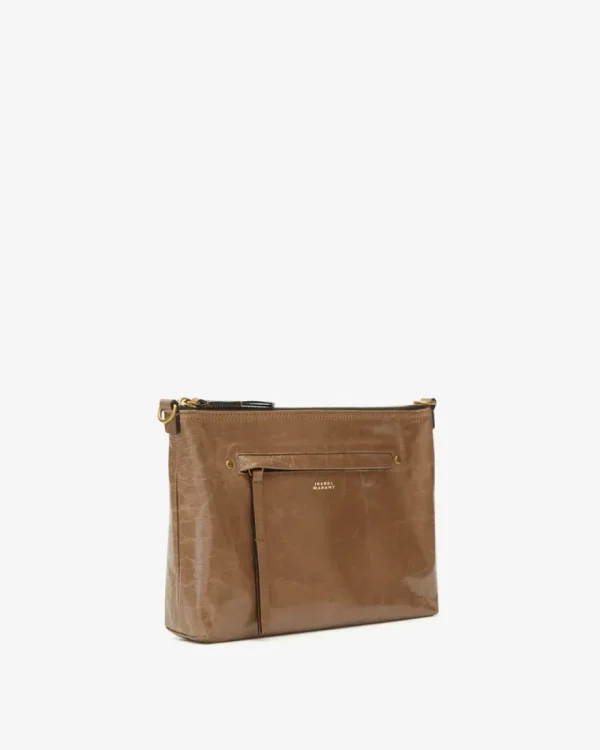 Isabel Marant Nessah Bag Dark Khaki