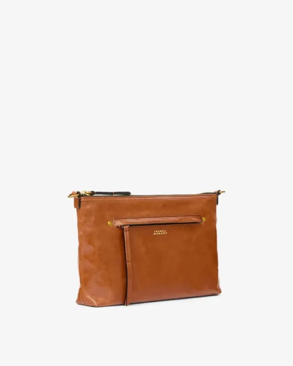 ISABEL MARANT NESSAH BAG COGNAC
