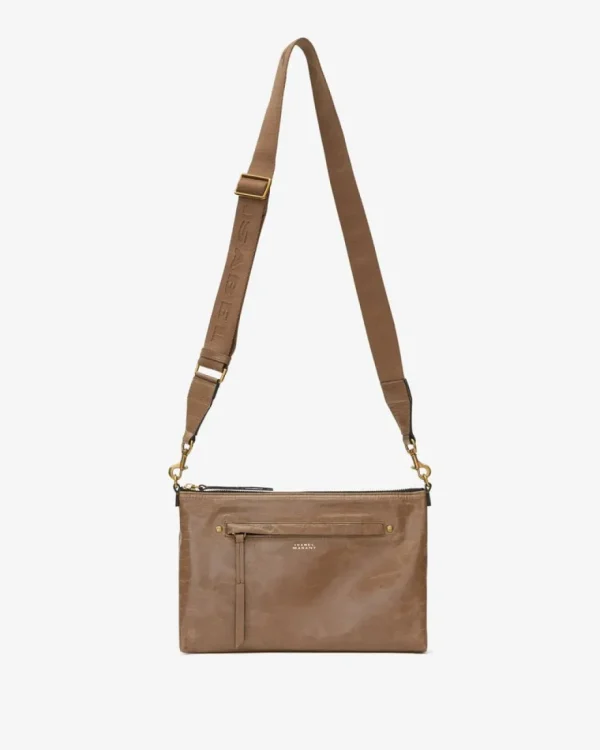 Isabel Marant Nessah Bag Dark Khaki